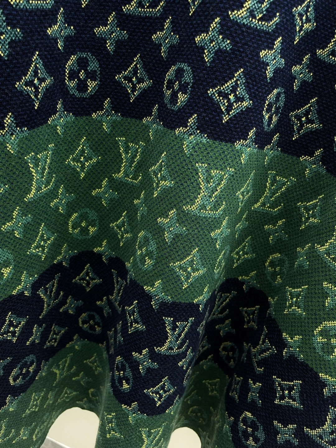 wg.luxury-- 8V 25ss Monogram Heritage wool oversized item:E-F509L0526H